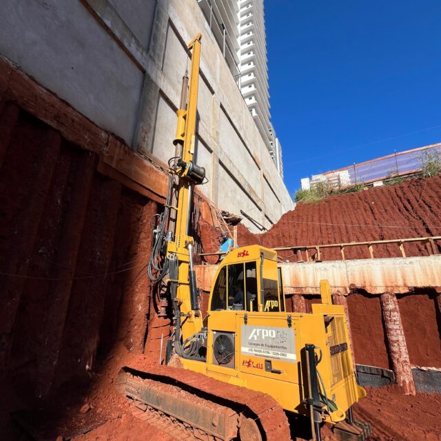 Perfuratriz estaca escavada com diametro de 40cm